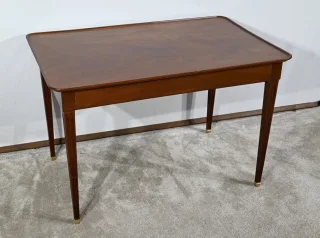Table Cabaret en Acajou de Cuba, époque Louis XVI – Fin XVIIIe