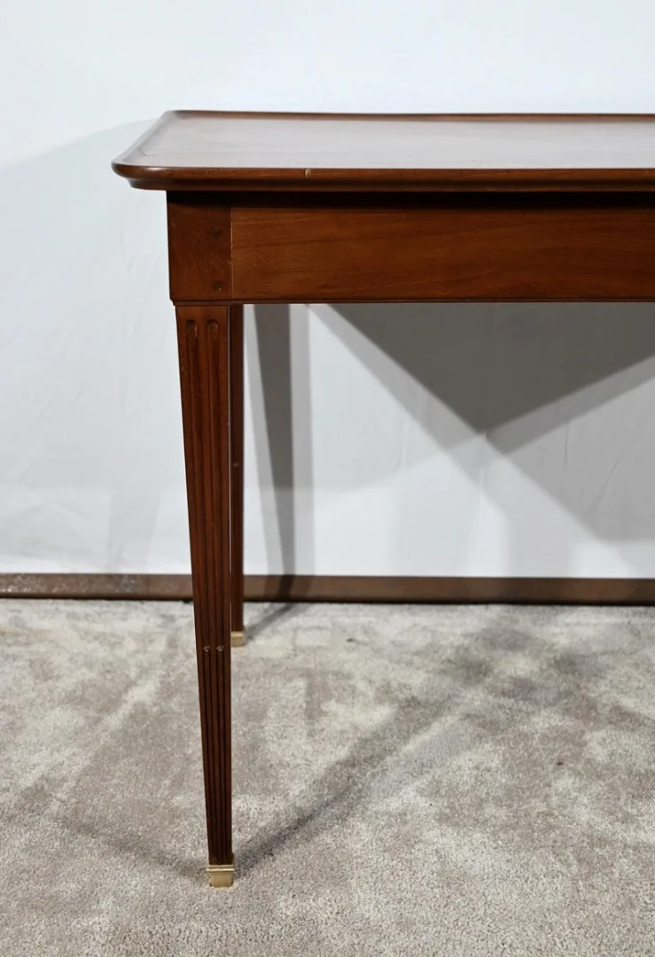 Table Cabaret en Acajou de Cuba, époque Louis XVI – Fin XVIIIe