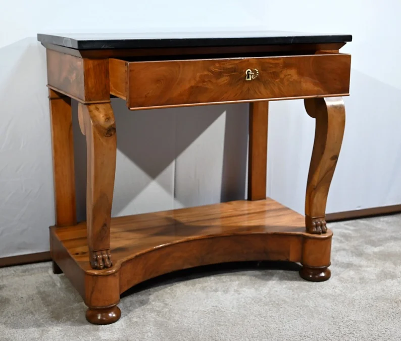 FRENCH  RESTAURATION PERIOD CONSOLE TABLE