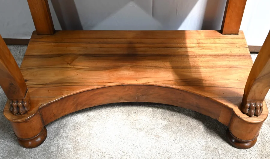 FRENCH  RESTAURATION PERIOD CONSOLE TABLE