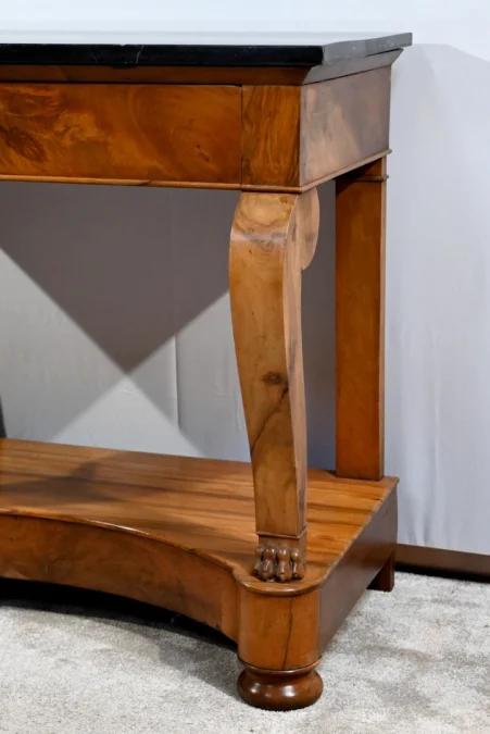 FRENCH  RESTAURATION PERIOD CONSOLE TABLE