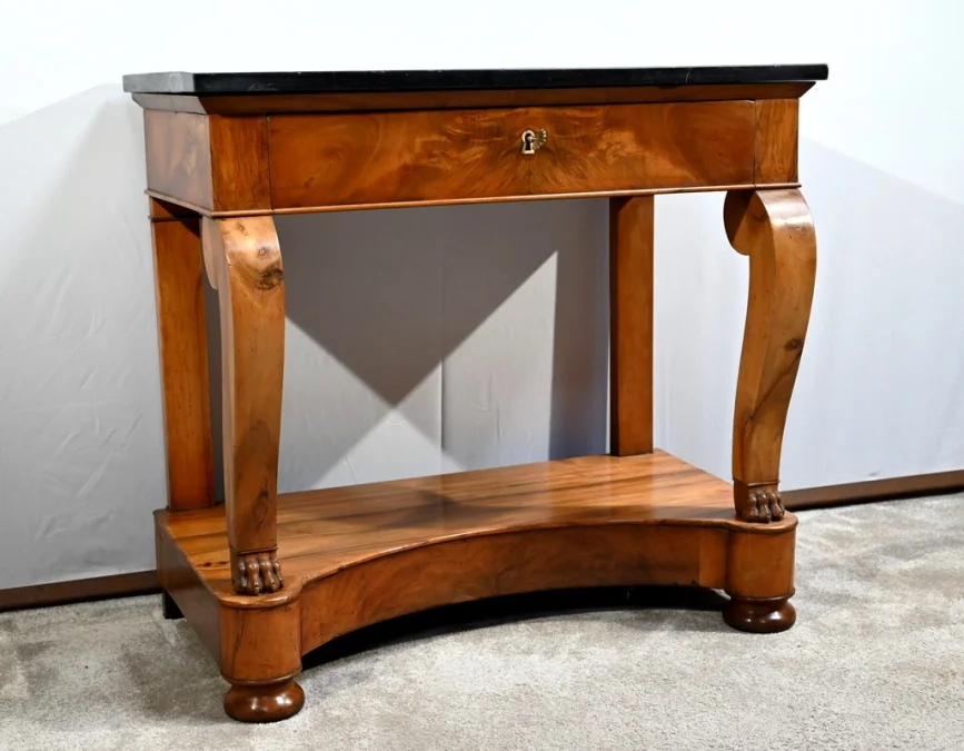 FRENCH  RESTAURATION PERIOD CONSOLE TABLE
