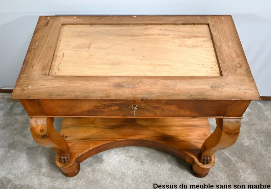 FRENCH  RESTAURATION PERIOD CONSOLE TABLE