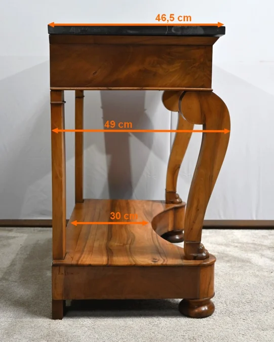 FRENCH  RESTAURATION PERIOD CONSOLE TABLE