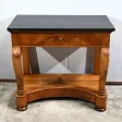 Petite Console de Propriété en Noyer, époque Restauration – Début XIXe