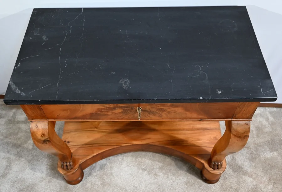 FRENCH  RESTAURATION PERIOD CONSOLE TABLE