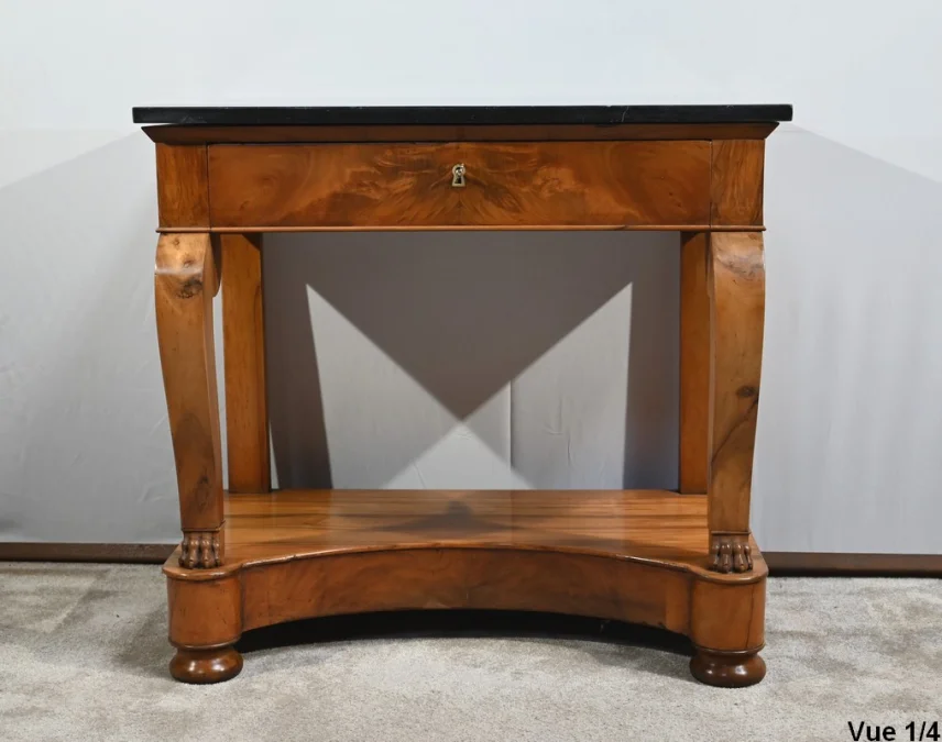 FRENCH  RESTAURATION PERIOD CONSOLE TABLE
