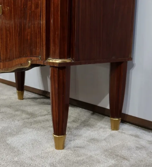 Secrétaire en Bois Précieux, signé J. Leleu, Art Déco – 1940