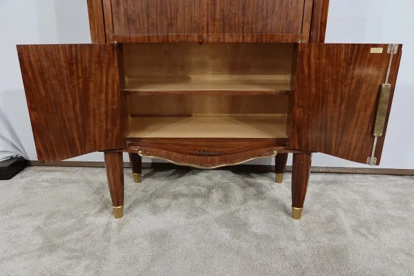 Secrétaire en Bois Précieux, signé J. Leleu, Art Déco – 1940