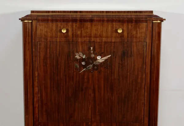 Secrétaire en Bois Précieux, signé J. Leleu, Art Déco – 1940