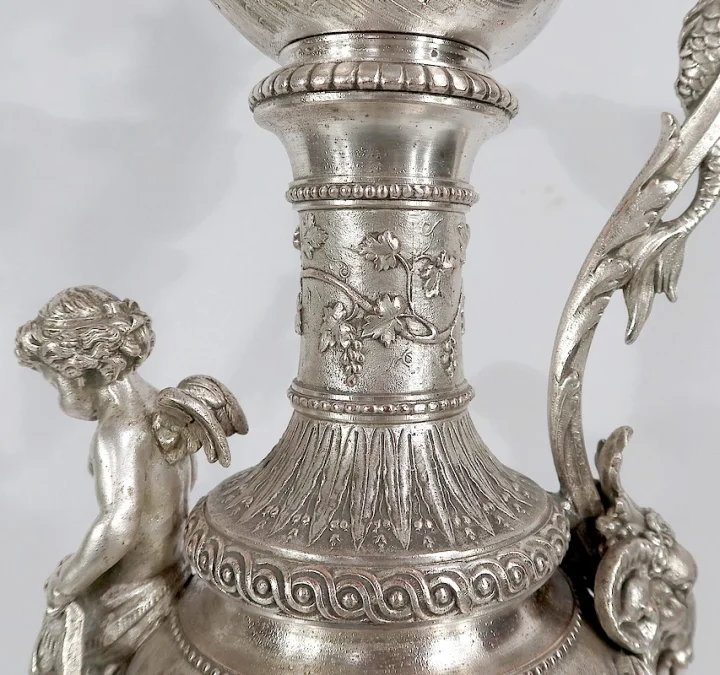 Importante Aiguière Argentée, style Louis XVI – XIXe