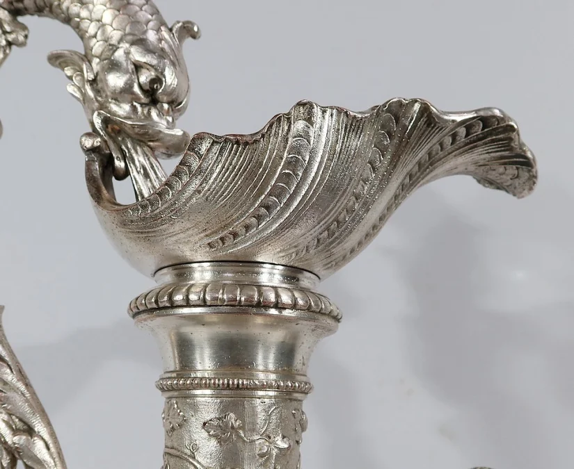 Importante Aiguière Argentée, style Louis XVI – XIXe