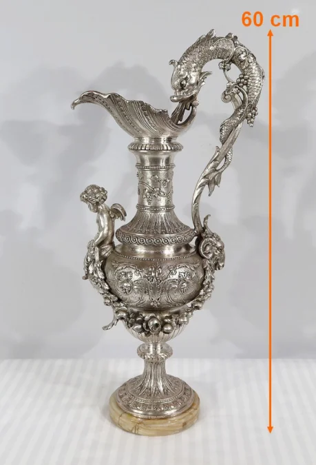 Importante Aiguière Argentée, style Louis XVI – XIXe