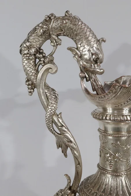 Importante Aiguière Argentée, style Louis XVI – XIXe