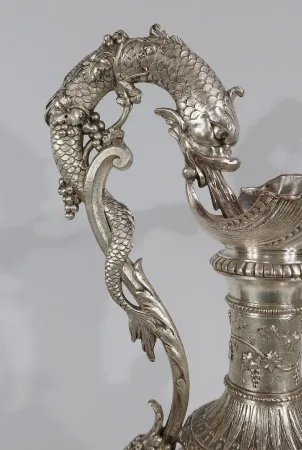 Importante Aiguière Argentée, style Louis XVI – XIXe