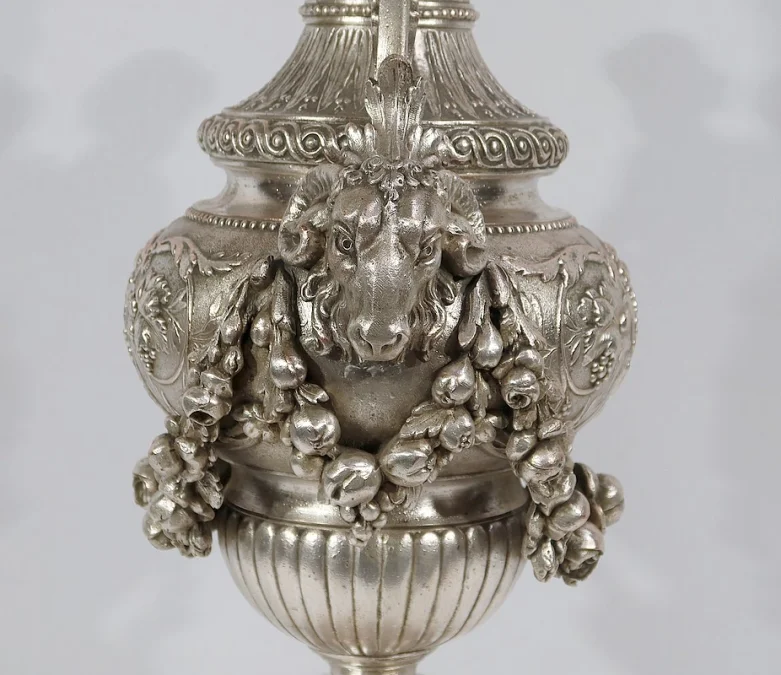 Importante Aiguière Argentée, style Louis XVI – XIXe