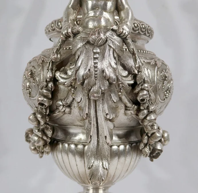 Importante Aiguière Argentée, style Louis XVI – XIXe