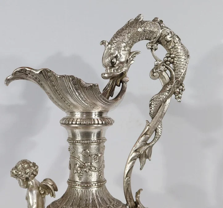 Importante Aiguière Argentée, style Louis XVI – XIXe