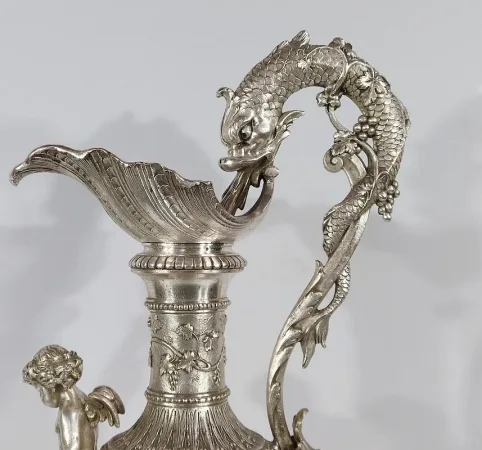 Importante Aiguière Argentée, style Louis XVI – XIXe