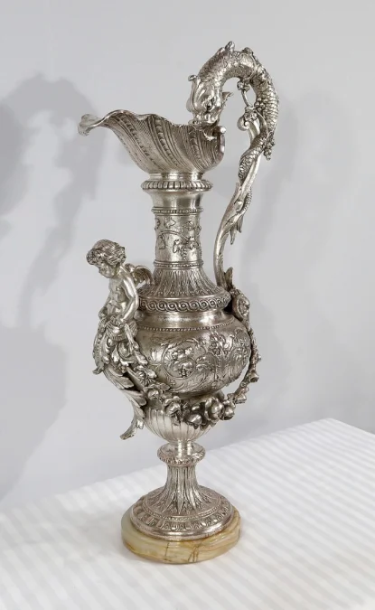 Importante Aiguière Argentée, style Louis XVI – XIXe