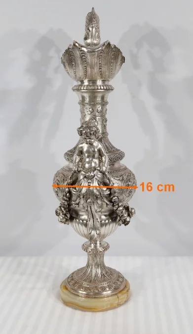 Importante Aiguière Argentée, style Louis XVI – XIXe