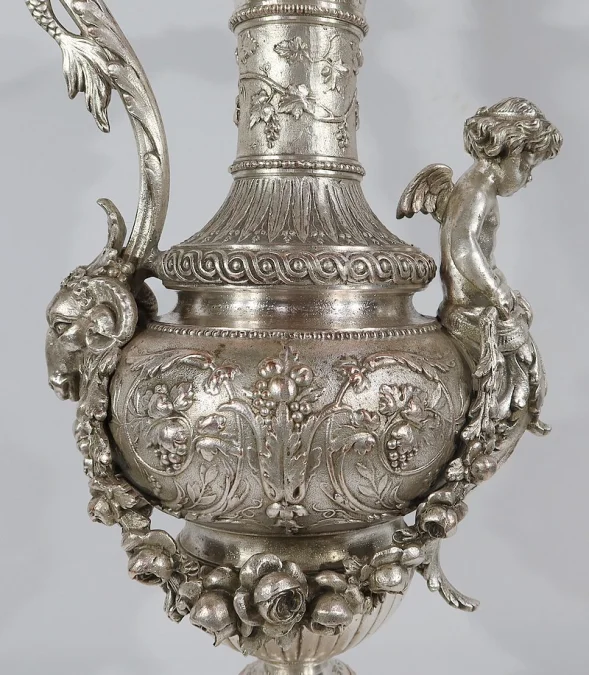 Importante Aiguière Argentée, style Louis XVI – XIXe