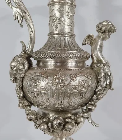 Importante Aiguière Argentée, style Louis XVI – XIXe