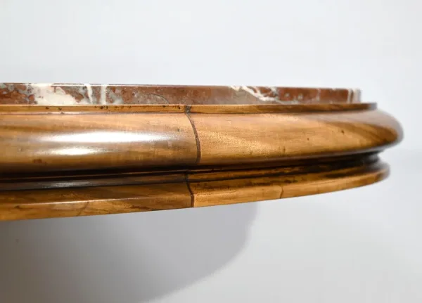 Importante Table de Milieu en Acajou, Art Déco – Début XXe