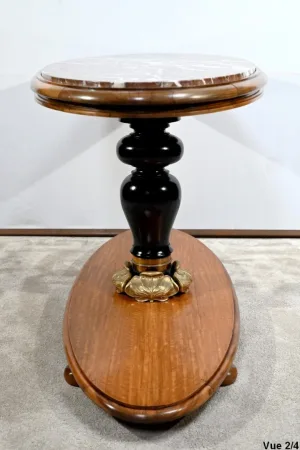 Importante Table de Milieu en Acajou, Art Déco – Début XXe