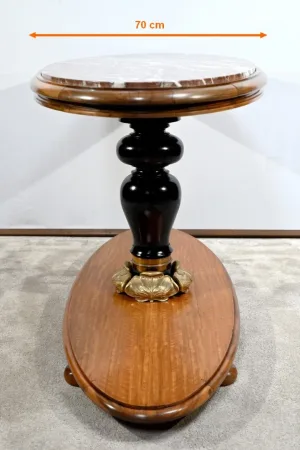 Importante Table de Milieu en Acajou, Art Déco – Début XXe