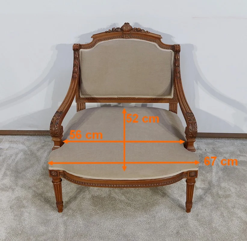 LOUIS XVI STYLE ARMCHAIR