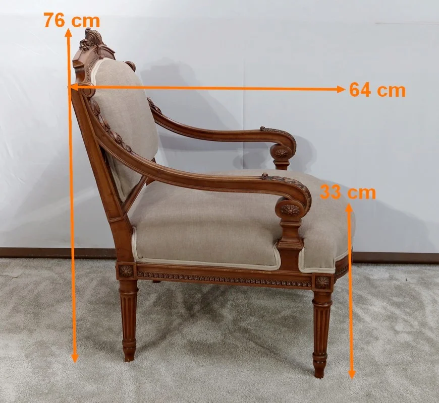 LOUIS XVI STYLE ARMCHAIR