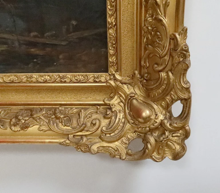 Öl aus dem 19. Jahrhundert auf Leinwand