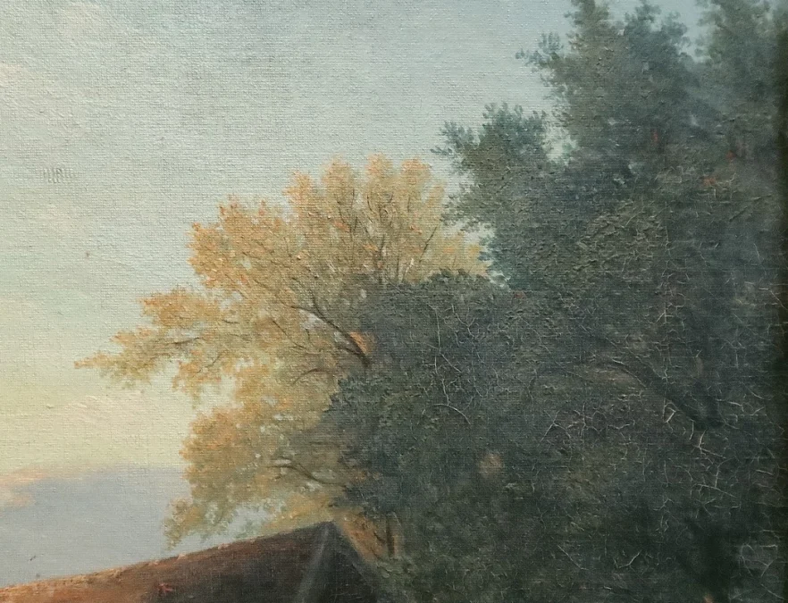 Öl aus dem 19. Jahrhundert auf Leinwand