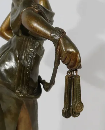 Bronze « Talisman » de E. Villanis – Début XXe