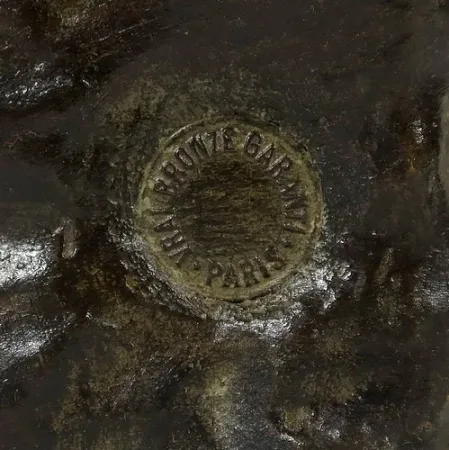 Bronze « Talisman » de E. Villanis – Début XXe