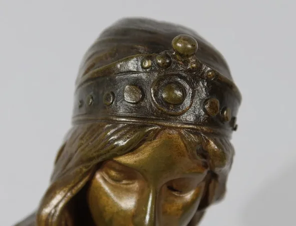 Bronze « Talisman » de E. Villanis – Début XXe