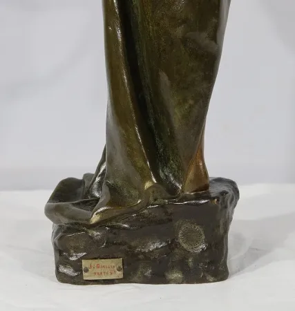 Bronze « Talisman » de E. Villanis – Début XXe