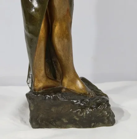 Bronze « Talisman » de E. Villanis – Début XXe