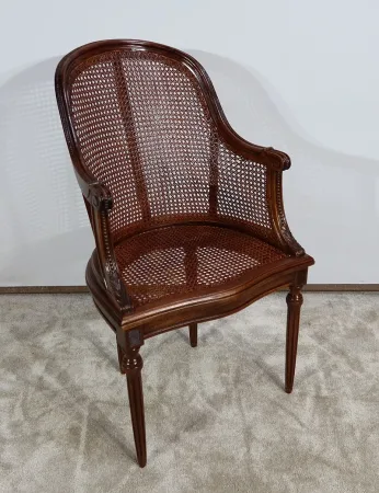 Paire de Fauteuils en Acajou, style Louis XVI – Début XXe