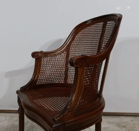 Paire de Fauteuils en Acajou, style Louis XVI – Début XXe