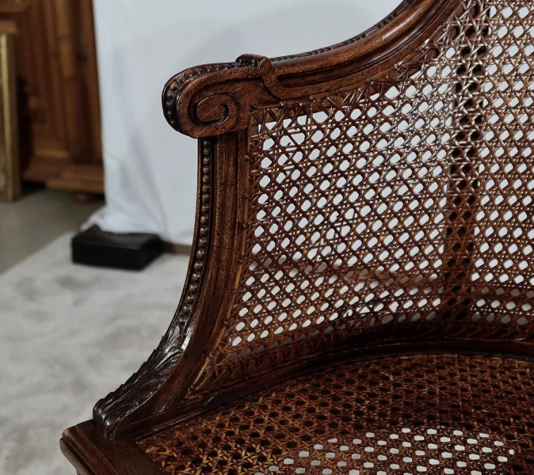 PAAR SESSEL IM LOUIS XVI-STIL