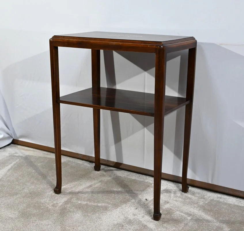 Table Desserte en Ébène, estampillée Majorelle – 1910