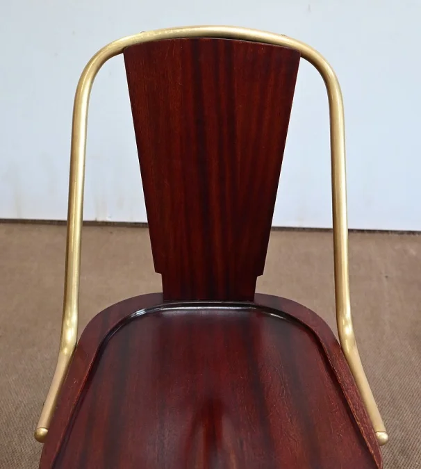 Rare Suite de Six Chaises de Paquebot, Angleterre  – Début XXe