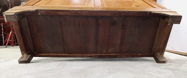 Armoire-Bibliothèque en Merisier Massif – Fin XIXe
