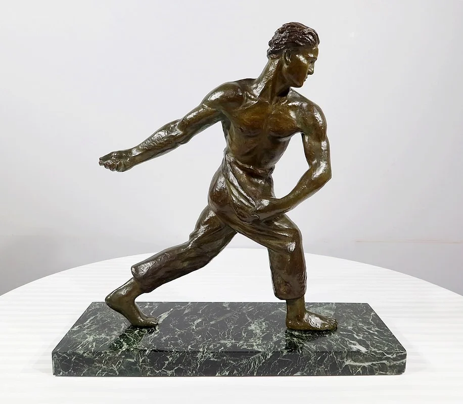 ART DECO PERIOD BRONZE by A. KELLETY