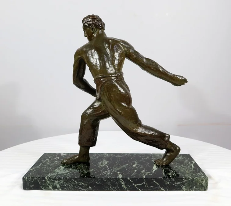 ART DECO ZEIT BRONZE von A. KELLETY
