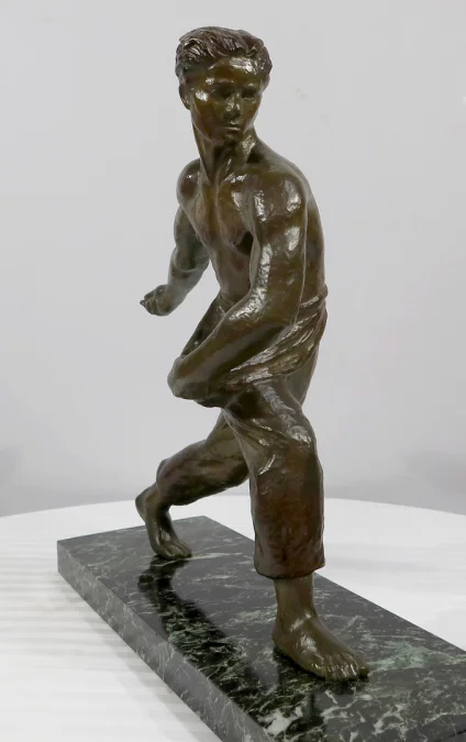 ART DECO ZEIT BRONZE von A. KELLETY