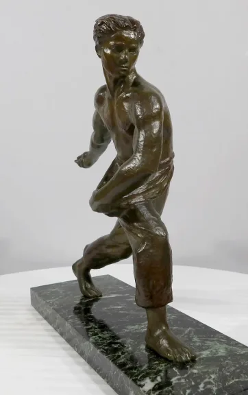 Bronze « le Semeur » de A. Kelety, Art Déco – 1930