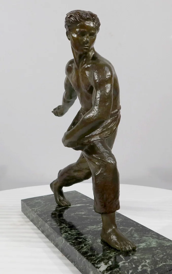 ART DECO PERIOD BRONZE by A. KELLETY